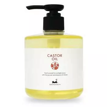 Касторовое масло 300мл (Касторовое масло / Смотрите изображение, как открыть дозатор) 100% натуральное, без добавок, отечественная очистка, макадамия