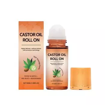 Касторовое масло Ключ к легкому созданию красивой кожи. Это глубоко увлажняющее масло помогает создать увлажненную и сияющую кожу 50мл One Size