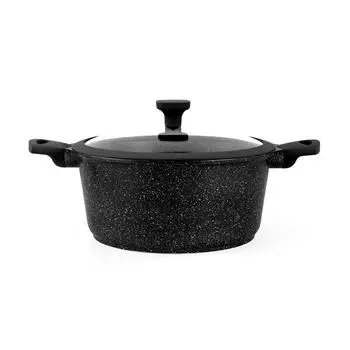 Кастрюля 24 см, литой алюминий, с антипригарным покрытием Tfi Opale_v2 Durand Dupont