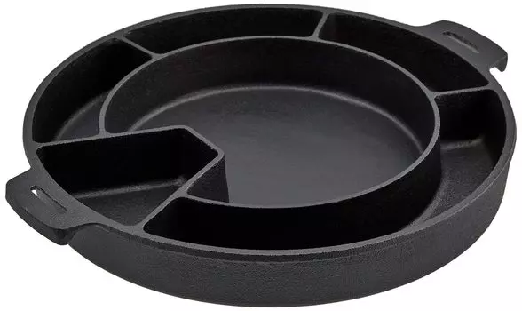 Кастрюля Asahi черная диаметром 32см Dakgalbi/Yakiniku двойного назначения H-270