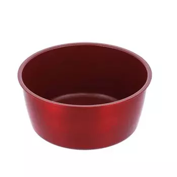 Кастрюля Bestco 20 см, одиночная, красная, совместимая с IH, Delicious Sine Volt NM-127