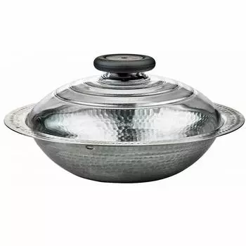 Кастрюля HARIO из нержавеющей стали 23, совместимая с Yukihira IH, 1900 мл, MIS-23, серебристая