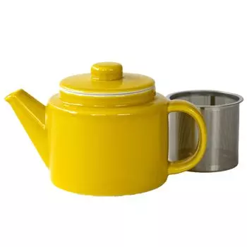 Кастрюля Hasami желтая нержавеющая сталь с чаем 500 мл 13872 Common (супер фильтр) жёлтый