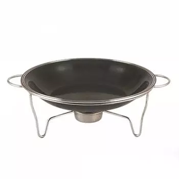 Кастрюля с антипригарным покрытием для головы рыбы Спиртовой нагреватель Коммерческая твердая спиртовая пластина для барбекю Бытовая пластина для барбекю Сухая кастрюля из нержавеющей стали