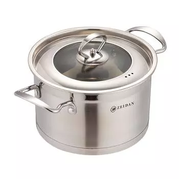 Кастрюля с крышкой Zeidan Z-501051 Silver