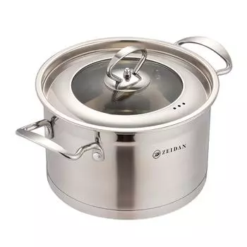 Кастрюля с крышкой Zeidan Z-501054 Серебро