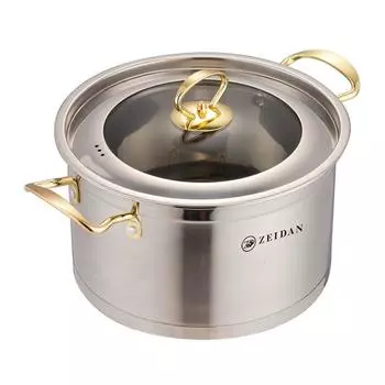 Кастрюля с крышкой Zeidan Z-501061 Gold