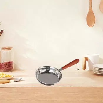 Кастрюля Соус Все типы плит Домашний омлет Металлическая сковорода Блины Плоское дно Легко 13cm