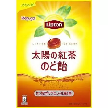 Kasugai Lipton Taiyo no Kocha пастилки для горла 70 гХарактеристикиKasugai Seika Co., Ltd.. является конфитюром ХарактеристикиKasugai Seika Co., Ltd. это конфе 1