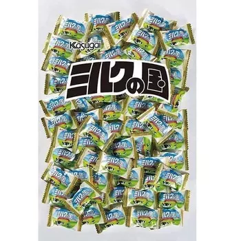 Kasugai Milk Country 1 кгЭта конфета имеет тот же восхитительный вкус молока, с чувством насыщенности. Эта конфета имеет тот же восхитительный вкус молока, с чувством насыщенности. 1
