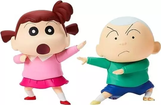 Kasukabe Defense Force figure set of 2 types Shinjigen! vol.3 Nene-chan Masao-kun