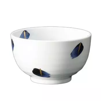 Kasuri Natsume bowl Bowl Strengthening (blue) 4.5 [13.68.8cm] синий