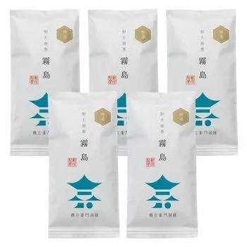 Katajo Sencha Kirishima Специально отобранный чай Кагосима Японский чай Доставка чая Sencha во время чаепития x 5 Кагосима, (500г (100г пакеты))