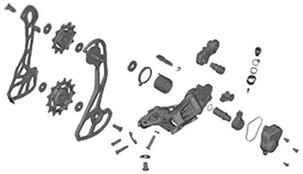 Каталог запасных частей SHIMANO 2019 R108RP1901X