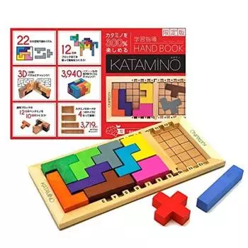 KATAMINO Gigamic Gigamic Wooden Puzzle Christmas Sole [С бонусом] [Японский дистрибьютор]