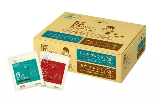Kataoka Bussan Drip Coffee Rich Mocha Ассортимент 60P Takumi s &