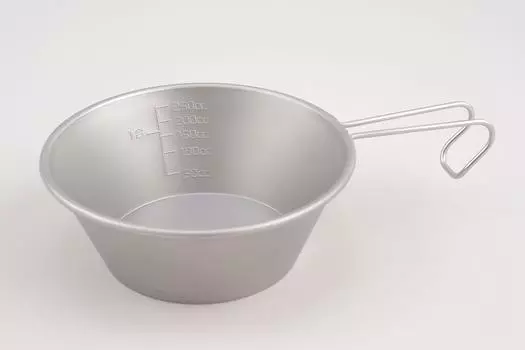 Katari Shoji Сделано в TSUBAME Titanium Shera Cup 330 мл со шкалой