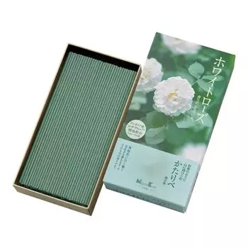 Kataribe White Rose 100g Incense Stick Nippon Kodo Low Smoke Approx.
