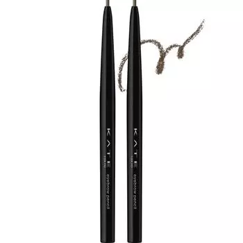 Карандаш для бровей Kate Z, BR-2 желто-коричневый, 2 шт.