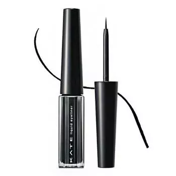 Kate Gel C Liquid Eyeliner 1.5ml, BK-1 Glow Black, 1 pc.