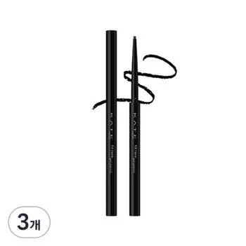 Kate Гелевый карандаш Fit Rare 0,08 г, BK-1 черный, 3 шт.