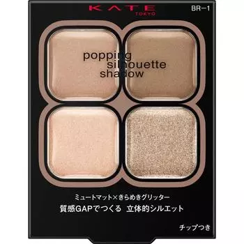 KATE KANEBOW COSMETICS KATE HOPPING SILHOUETTE SHADOW BR 1 3.6g