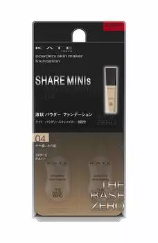 KATE Kate Powdery Skin Maker Share Mini 04 Тональная основа Slightly Darker Skin 2.4ml (х 1)