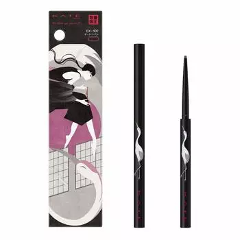 KATE Kate Rare Fit Gel Pencil Eyeliner Dark Purple (T) EX-102 0.08g (x 1)