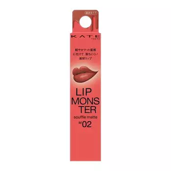 KATE Lip Monster Souffle Mat M02 Цветы вишни, которые не увядают 1 шт. (х 1)