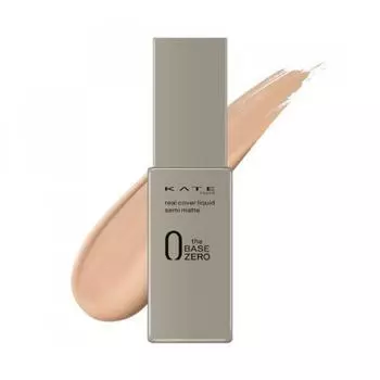 Kate [новый] Kate Real Cover Liquid Foundation 6 типов полуматовой 00 white snow