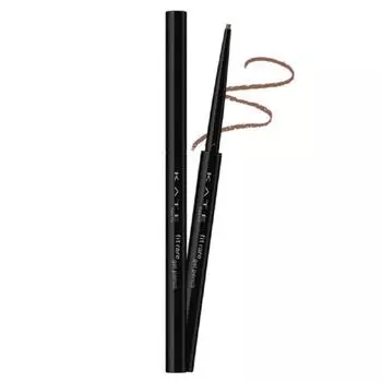 Kate Подводка для глаз Fit Rare Gel Pencil N Eyeliner 0,08 г, BR-3 Milk Tea Brown, 1 шт.