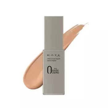KATE Real Cover Liquid Foundation Semi Matte 30мл 00 White Snow