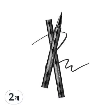 Kate Super Sharp Liner EX 3.0 0,6 мл, BK 1 Глубокий черный, 2 шт.