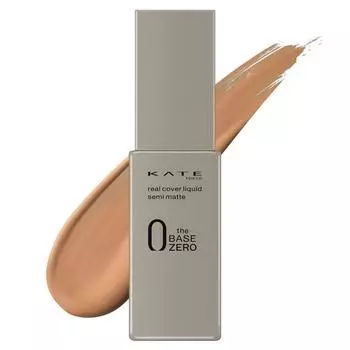 Kate Жидкая полуматовая тональная основа Real Cover 30 мл, 04 Healthy Tan, 1 шт.