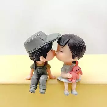 Katem Fantasy Partner Car Figure Украшение, Серый Match Partner, 1 шт., Корейский автомобильный аксессуар