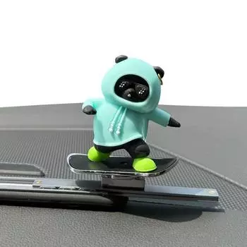 Катем раздвижная тазобедренная фигурка медведя CT451, небесно-голубой, 1 шт., корейский автомобильный аксессуар