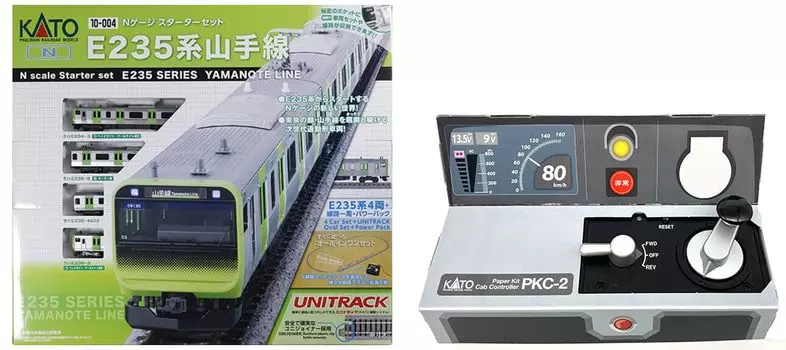 KATO Get Started N Gauge Starter Set E235 Series Yamanote Line Driving Play Kit Included Set Набор для ознакомления с моделью железной дороги Let s KATO (Paper Craft)