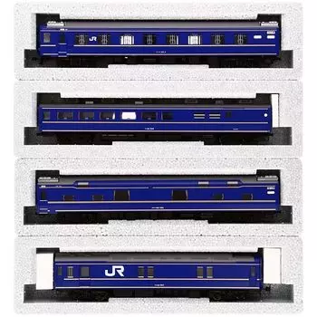 KATO HO gauge 24 series sleeper express North Star basic 4-вагонный набор 3-515 модель пассажирского вагона