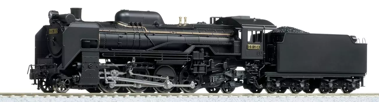 KATO HO Gauge D51 стандартная серийная железнодорожная модель паровоза 1-203