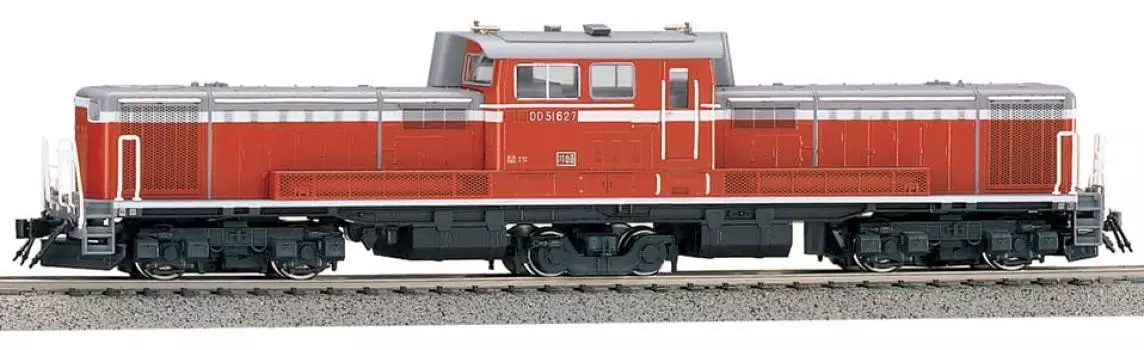 KATO HO Gauge DD51 Теплый грунт Железнодорожная модель Тепловоз 1-702A