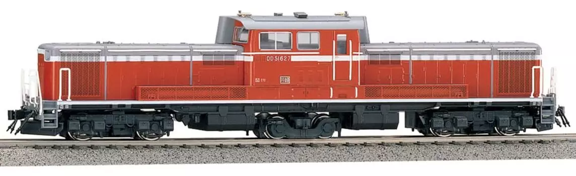 KATO HO Gauge DD51 Теплый грунт Железнодорожная модель Тепловоз 1-702A
