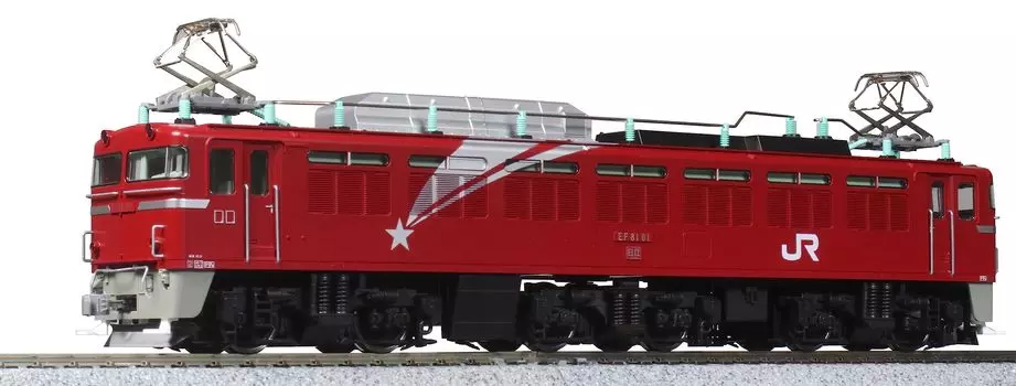 KATO HO Gauge EF81 81 Hokutosei Цветная модель железной дороги Электровоз 1-323