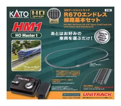 KATO HO Gauge HM1 HO Unitrack R670 Endless Track Базовый набор Железнодорожная модель Рельсовый набор 3-105