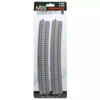 KATO HO gauge PC large diameter curved track R1546-11.25° (4 pieces) 2-321 Railway model supplies