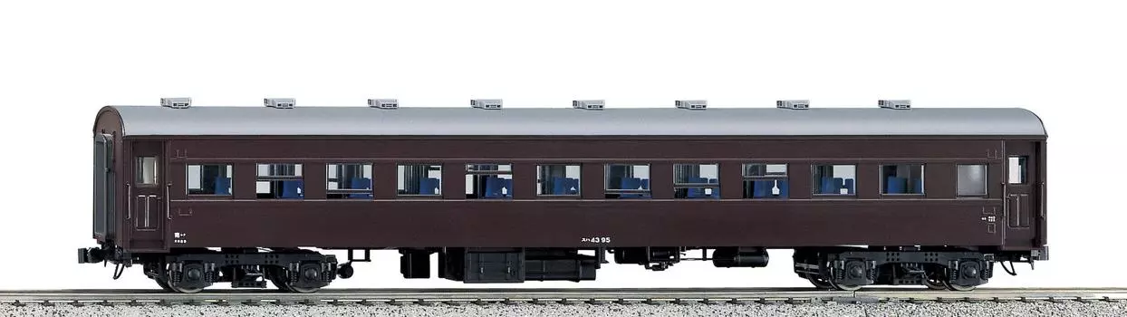 KATO HO Gauge Suha43 Brown Railway Model Passenger Car 1-506