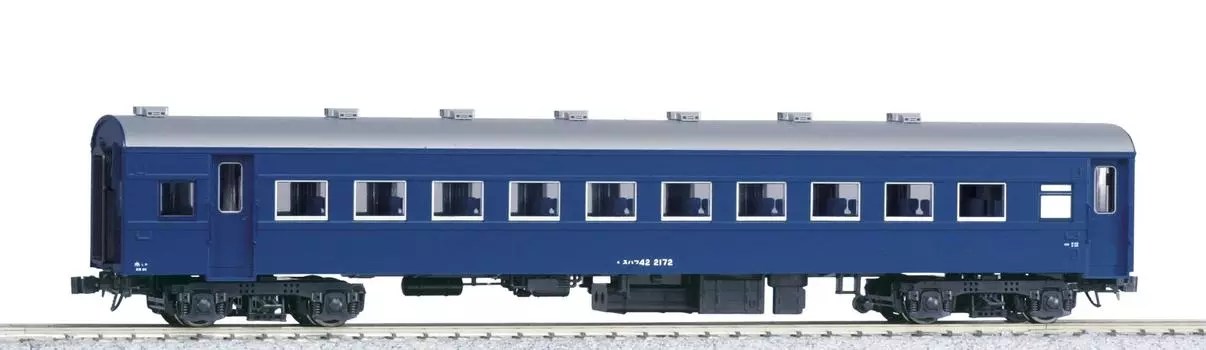 KATO HO Gauge Suhafu 42 Blue Renovated 1-552 Железнодорожная модель пассажирского вагона