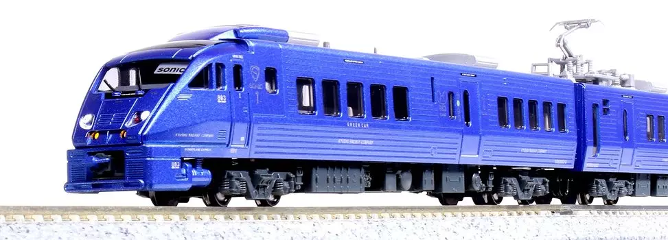 KATO KATO N Gauge 883 Series Sonic Renewal Vehicle Formation Set Модель поезда AO-3 7 вагонов 10-1798 синий