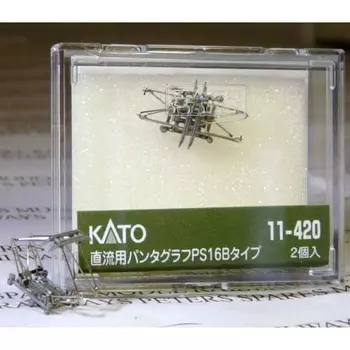 KATO KATO N Gauge DC Pantograph PS16 B Type 2 шт. 11-420 Принадлежности для моделей железных дорог