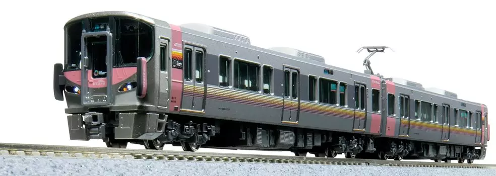 KATO Модель поезда Urara серии 500, модель 2-вагонного типа, колея N 227, 10-1908