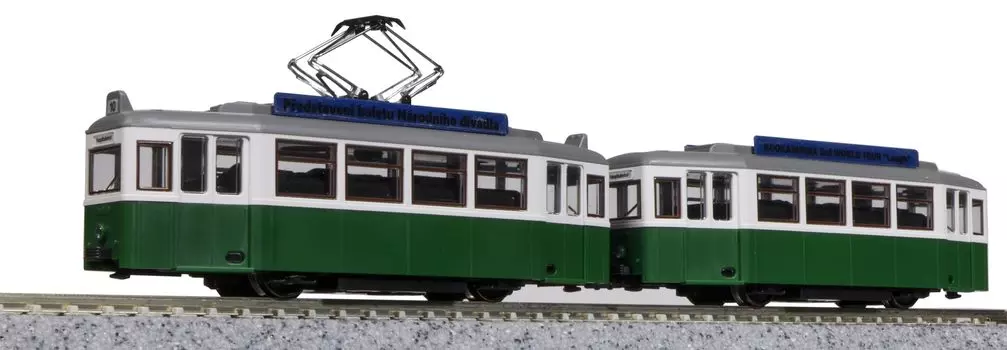 KATO Мой трамвай Classic Green K14-806-2 N Gauge